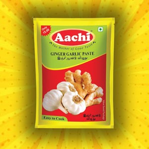 Aachi Ginger Garlic Paste - 5rs