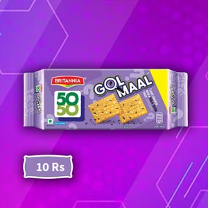 பிரிட்டானியா 50-50 கோல்மால் - 10rs || 50-50 golmaal - 10rs