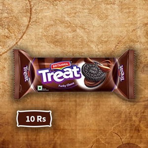 பிரிட்டானியா  ட்ரீட் பான்கீ சாக்கோ   -  10rs ||  Britannia Treat Funky Choco  - 10rs
