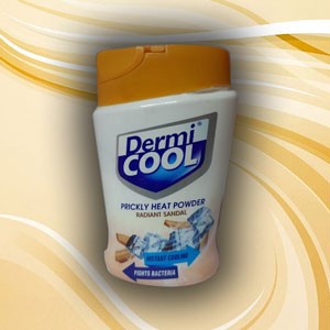 Dermi cool - prickly heat powder - Radiant Sandal