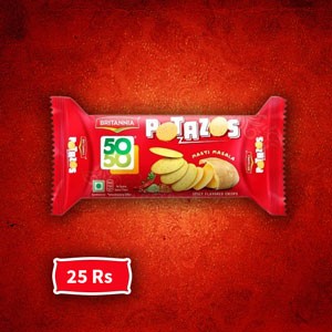 பிரிட்டானியா 5050 - பொட்டாசோஸ் - மஸ்தி மசாலா - 25Rs || Britannia 5050 - potazos - Masti masala - 25Rs