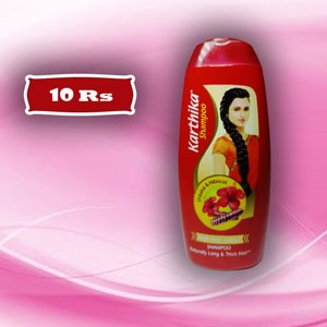 கார்த்திகா ஷாம்பு - 10 Rs || Karthika shampoo - 10 Rs || Hair Fall Shield Shampoo || Naturally Long & Thick Hair