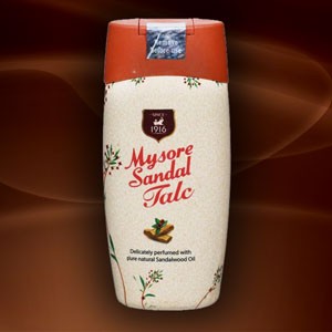 Mysore Sandal Talc - 100 g