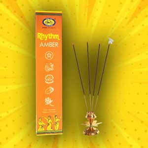 Rhythm Amber Agarbatti