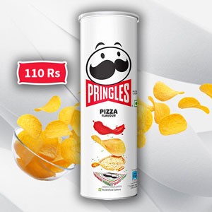 பிரிங்கிள்ஸ் பீஸ்ஸா ஃப்ளேவர் - 110 Rs || Pringles Pizza Flavour Potato Chips
