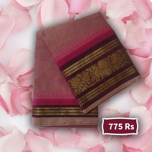 COTTON SAREE - RS.775/-
