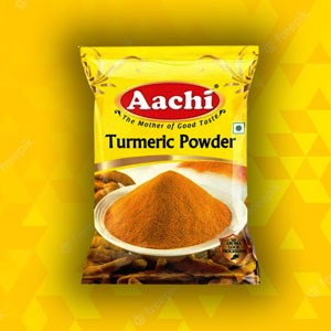 Aachi Turmeric Powder - ஆச்சி மஞ்சள் தூள்  - 5rs