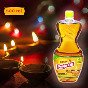 பூர்ணா பூஜை எண்ணெய் - 107Rs || Porna Pooja Oil - 500ml