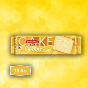 பிரிட்டானியா கேக் - கோபில்ஸ் - பட்டர்  பிளாஸ்ட்  - 15 Rs || Britannia cake gobbles Butter blast - 15rs
