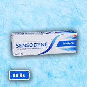 சென்ஸோடையின் பிரெஷ் ஜெல் - 40 கிராம்  - 80 ரூபாய்  || Sensodyne - 40 g - 80 Rs